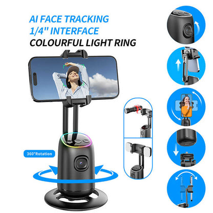Intelligent Tracker  auto rotatable mobile stand